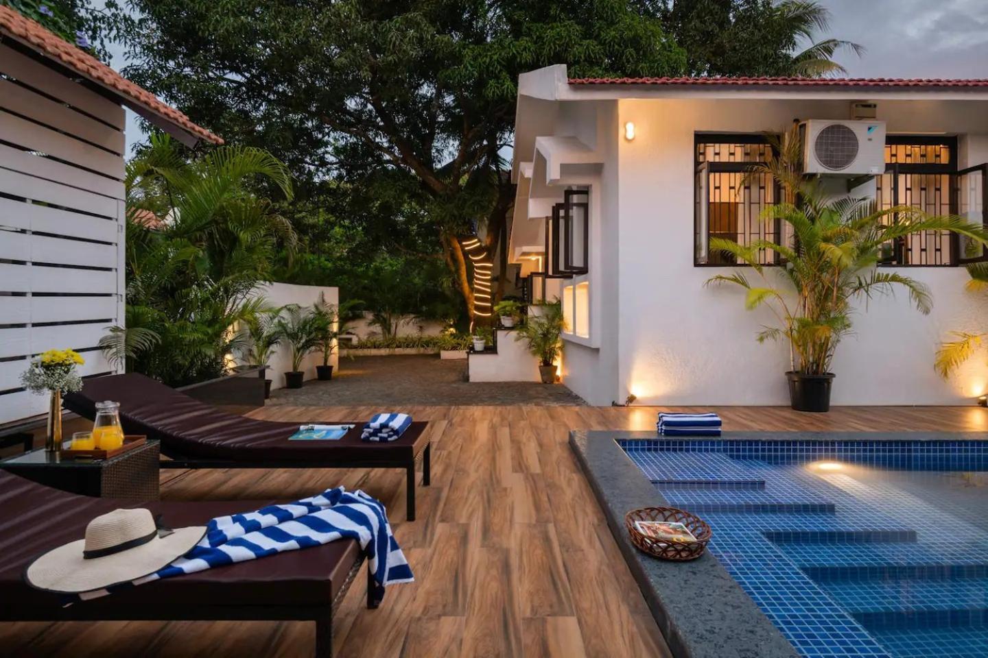 Stone Hearth Villa Анжуна Экстерьер фото